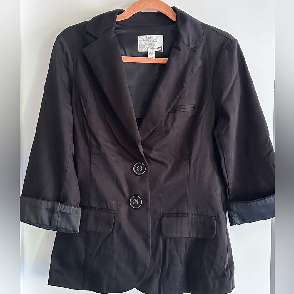 Dynamite Classic Black Blazer